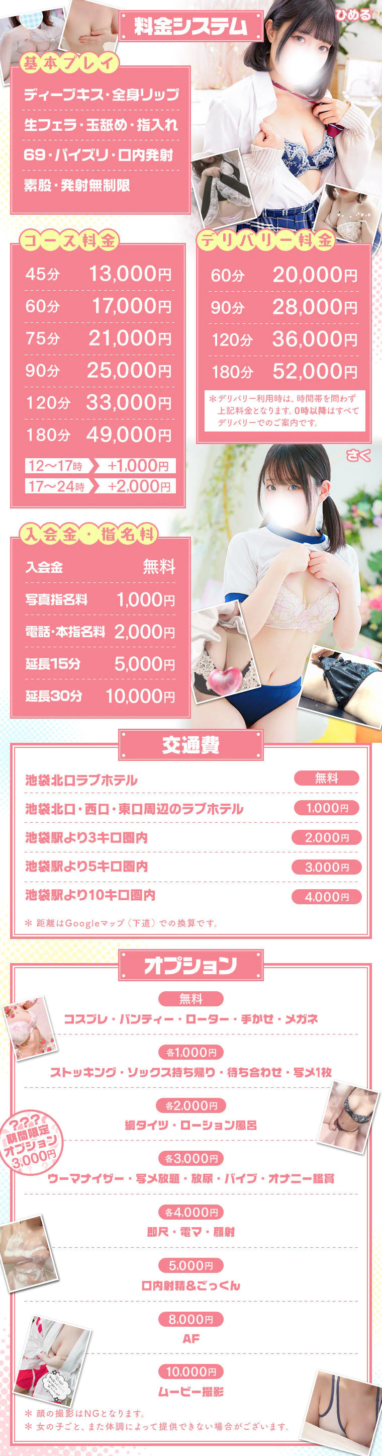 Price table (original)