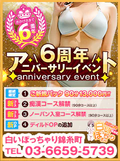 白いぽっちゃりさん 錦糸町店